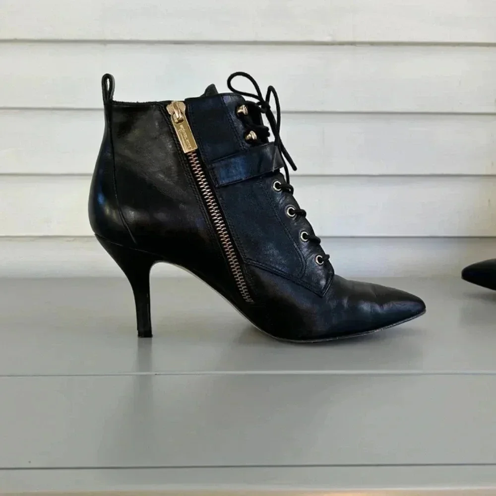 Michael Kors‎ Brena Bootie Black Sz 6.5